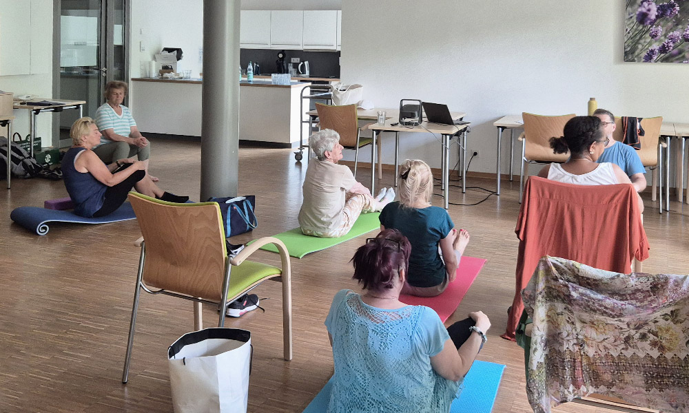 Erlebnisreiche Yogastunde