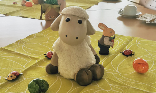 Frühling und Osterhase kommen