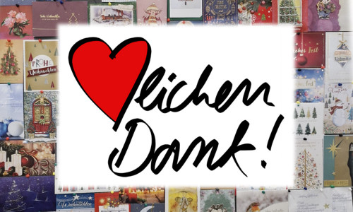 Danke für die schönen Weihnachtskarten